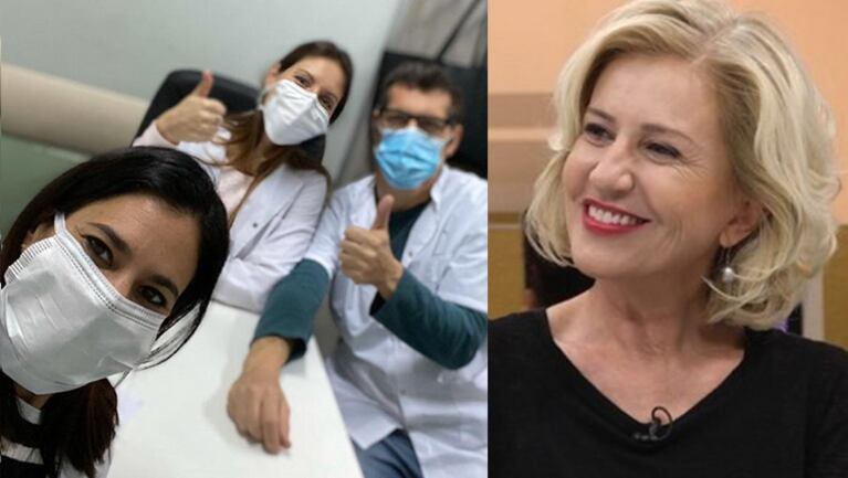 Mercedes está orgullosa de su hija María.