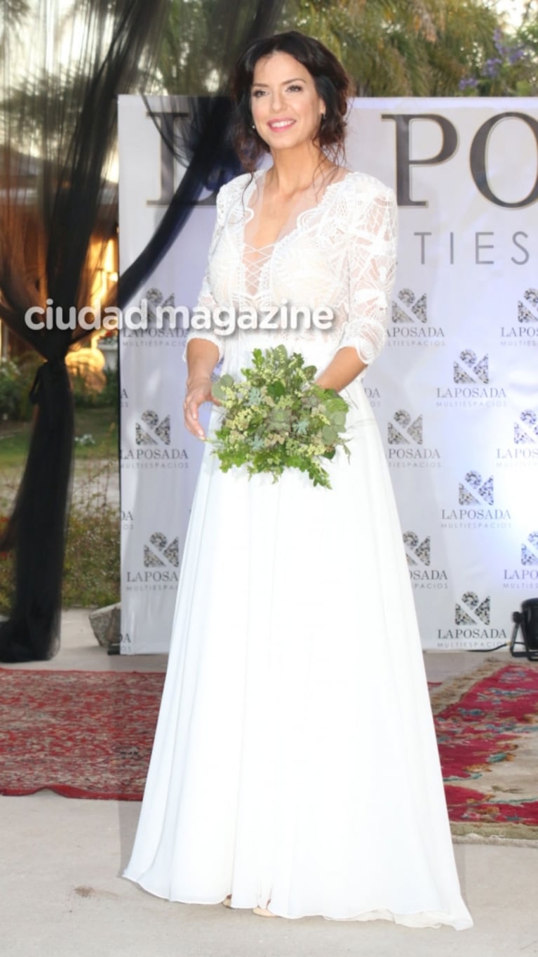 Mercedes Funes se casó con Cecilio Flematti: las imágenes de la boda súper romántica