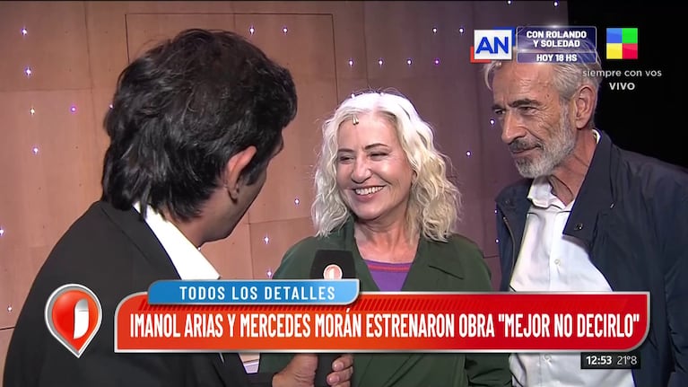 Mercedes Morán e Imanol Arias hablaron con Intrusos.
