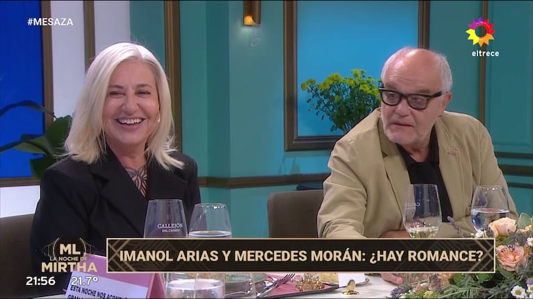 Mercedes Morán en La Noche de Mirtha.