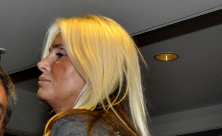 Mercedes Sarrabayrouse acompañó a su mamá en la conferencia (Foto: Jennifer Rubio). 