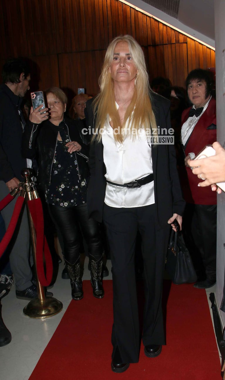 Mercedes Sarrabayrouse en el musical de Sandro (Foto: Movilpress).