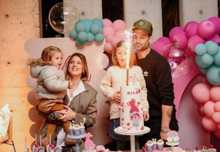 Mery del Cerro y Meme Bouquet celebraron los 7 años de su hija Mila: el imperdible álbum de fotos 