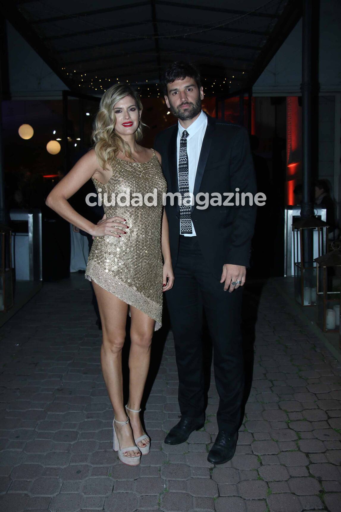 Mery del Cerro y Meme Bouquet en la gala de las Olimpíadas Especiales Argentina. (Foto: Movilpress)