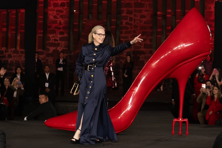 Meryl Streep y Anne Hathaway deslumbraron en México con el tour de El diablo viste a la moda 2 (Foto: Prensa Disney).