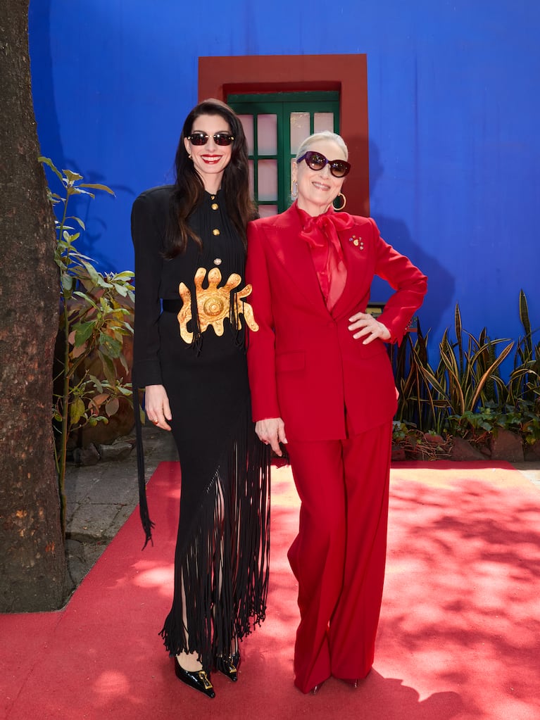 Meryl Streep y Anne Hathaway deslumbraron en México con el tour de El diablo viste a la moda 2 (Foto: Prensa Disney).