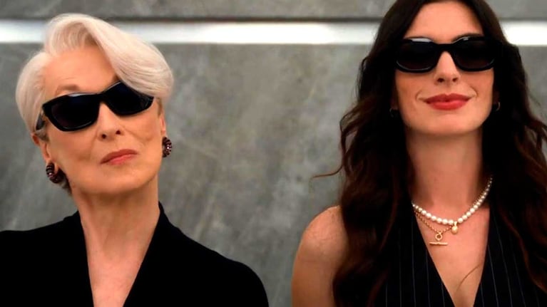 Meryl Streep y Anne Hathaway en El Diablo viste a la moda 2 (Foto: gentileza 20th Century Studios)