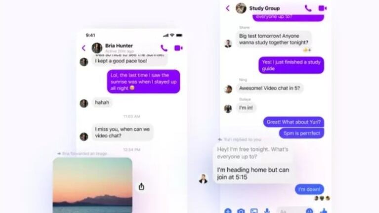 Messenger incorpora una pestaña dedicada a las llamadas en la página de inicio