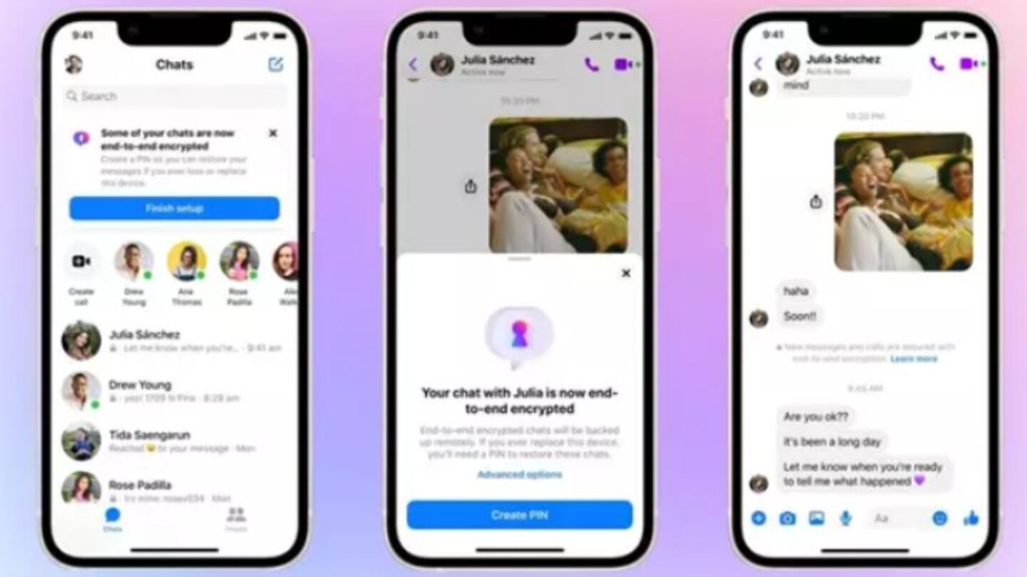 Messenger ya prueba el cifrado de extremo a extremo por defecto