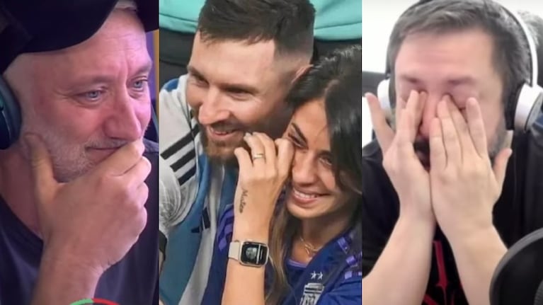 Messi, emocionado con el cuento de Hernán Casciari (Fotos: Web y Captura de Youtube)