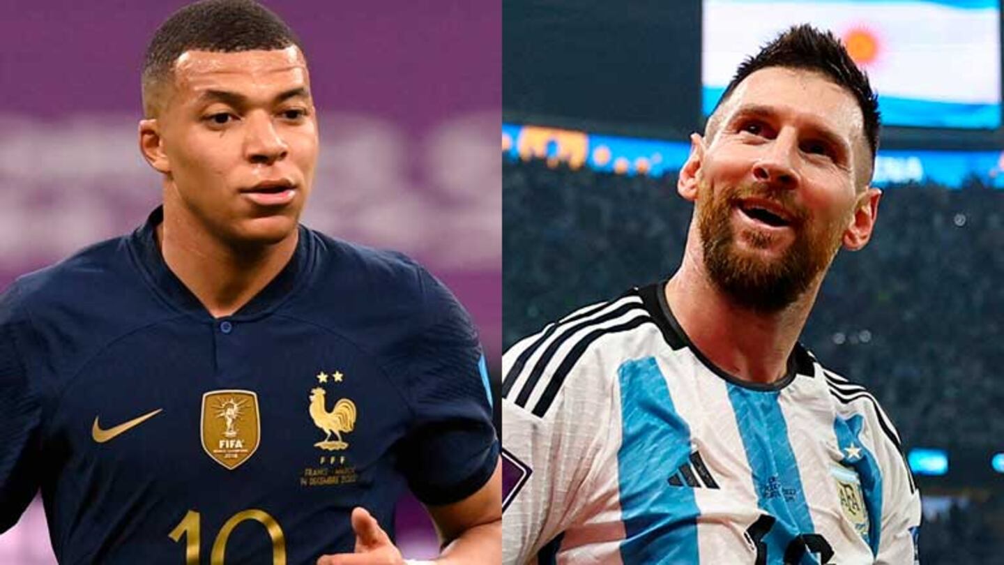 Messi se volverá a ver las caras con Mbappé en un partido decisivo para Argentina (fotos: EFE)