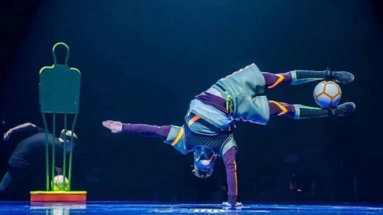 Messi10 de Cirque du Soleil llega a Salta como punto de partida de gira latinoamericana