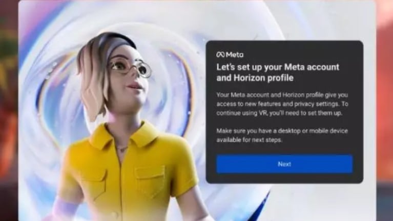 Meta anuncia que no será necesaria una cuenta en Facebook para usar el visor de RV OculusQuest