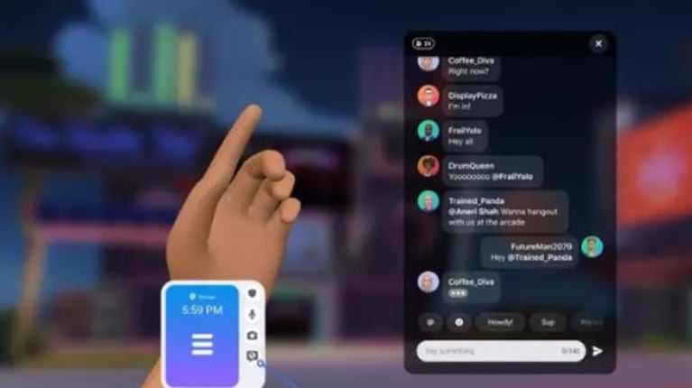 Meta implementa los chats de texto en Horizon Worlds a nivel global