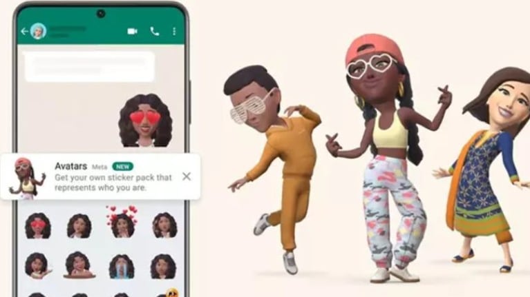 Meta lanza los avatares personalizados en WhatsApp