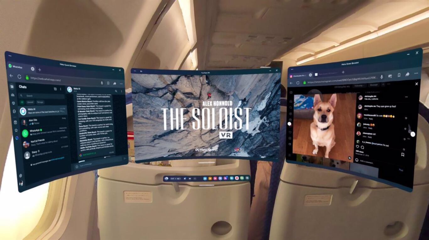 Meta Quest permitirá jugar y ver películas en los viajes en avión con este nuevo avance: ¿De qué se trata?