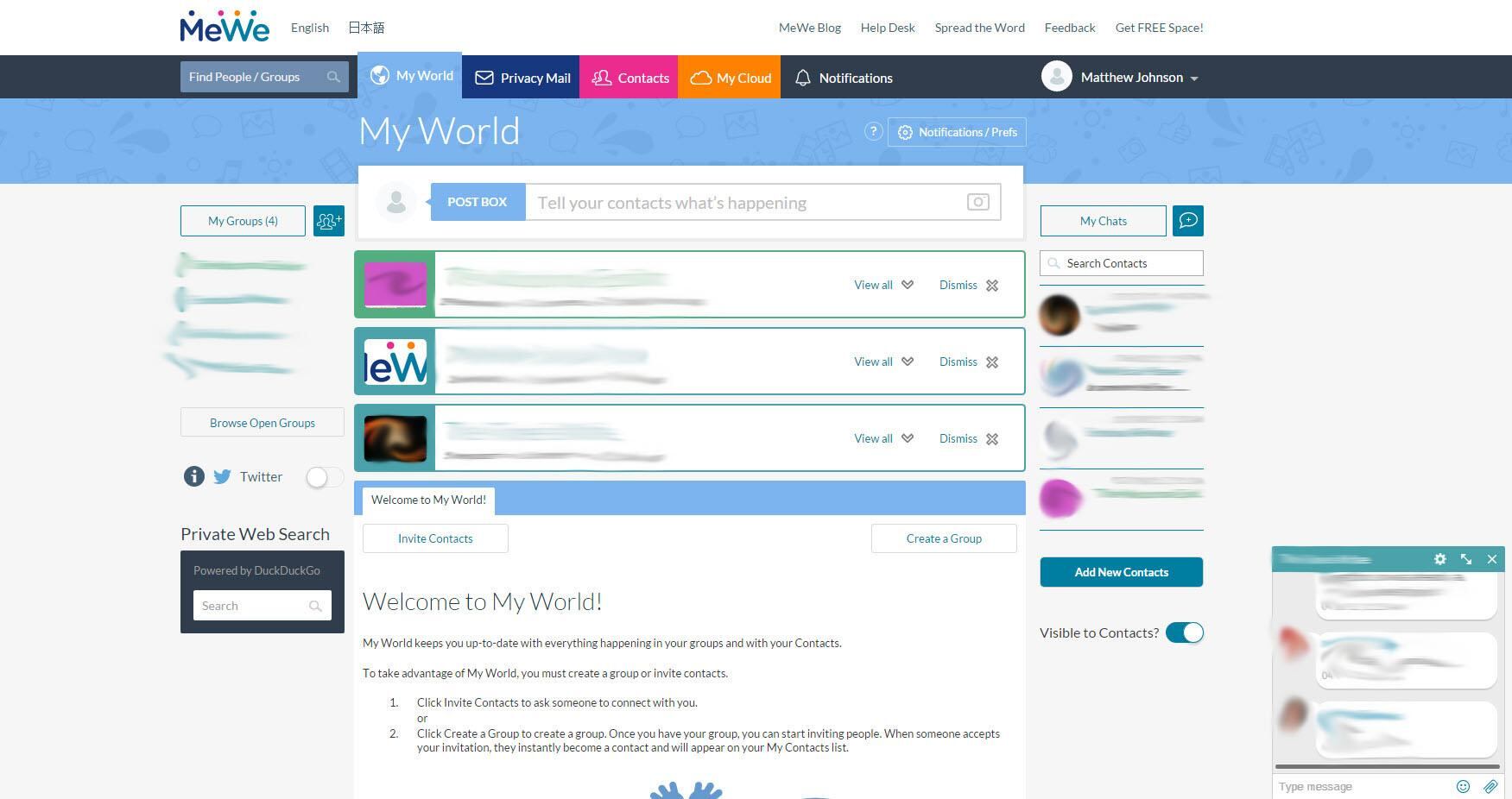 MeWe: la competencia de Facebook