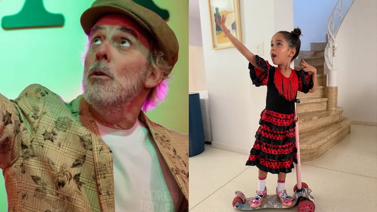 Mex Urtizberea sorprendió en el acto escolar de su nieta y Violeta mostró la escena que enterneció a todos. Crédito: Instagram