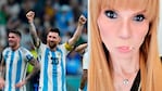 Mhoni Vidente, la tarotista que acertó a los finalistas del Mundial Qatar 2022, predijo el resultado de Argentina contra Francia.