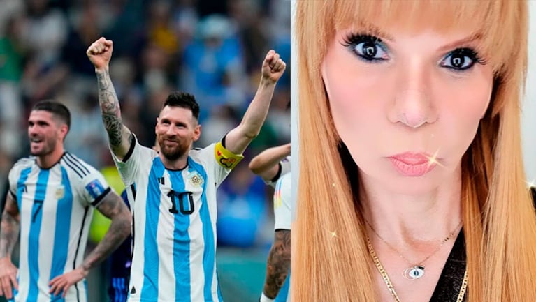 Mhoni Vidente, la tarotista que acertó a los finalistas del Mundial Qatar 2022, predijo el resultado de Argentina contra Francia.