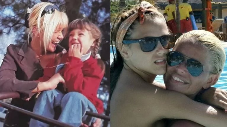 "Mi hija,mi compañera, mi amiga ,la madre de mi nieto y la hermana mas dulce del mundo
Me hace feliz ser tu mamá" 
Instagram nazarenavelez
