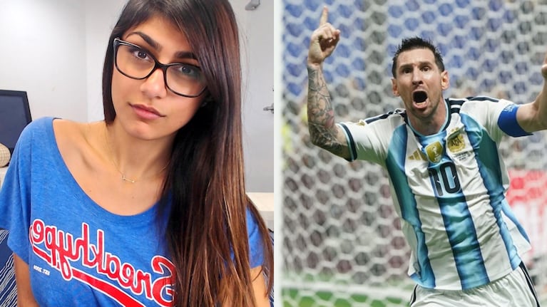 Mia Khalifa apuntó contra la Selección argentina tras el triunfo sobre Egipto y desató una ola de reacciones. CREDITO: Instagram