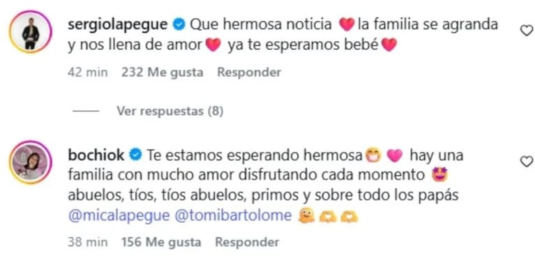 Mica Lapegüe anunció si espera una nena o un varón: el emocionante video | Créditos: Instagram @micalapegue