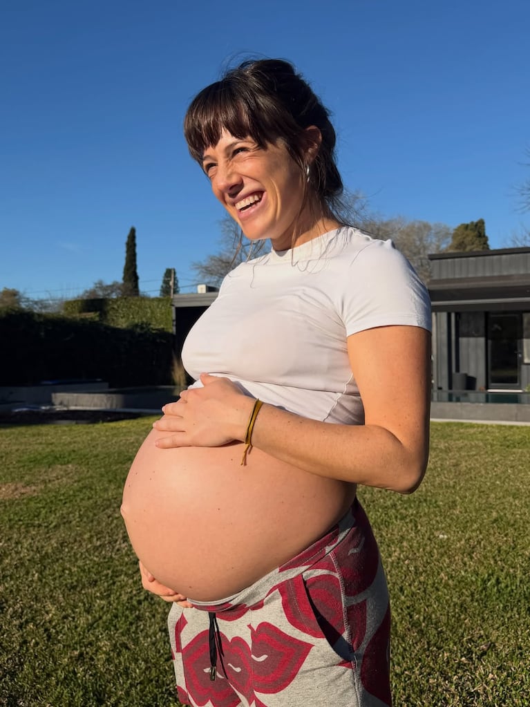 Mica Lapegüe espera una nena (Foto: Instagram @micalapegue)