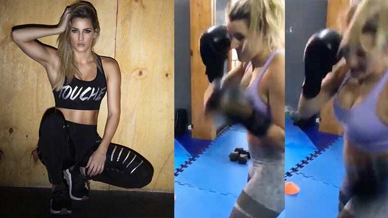 Mica le hace frente a la mala onda en su clase de box.