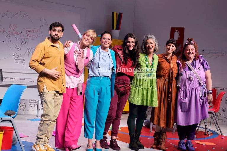 Mica Riera anunció su embarazo en su obra teatral (Foto: RS Fotos).