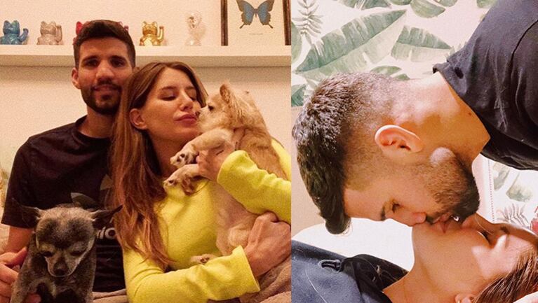 Mica saludó a su novio por su cumpleaños.