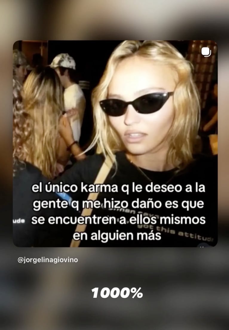 Mica Tinelli apuntó contra Alejandro Stoessel (Foto: Instagram @micatinelli)