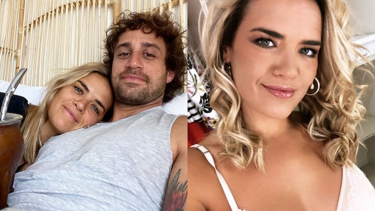 Mica Vázquez presentó a su novio con una romántica postal: Cuarentena