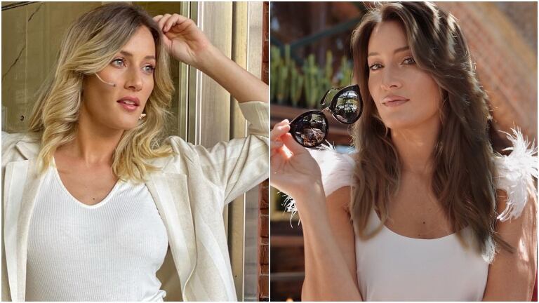 Mica Viciconte abandonó el rubio y se animó a un radical cambio de look (Fotos: Instagram)