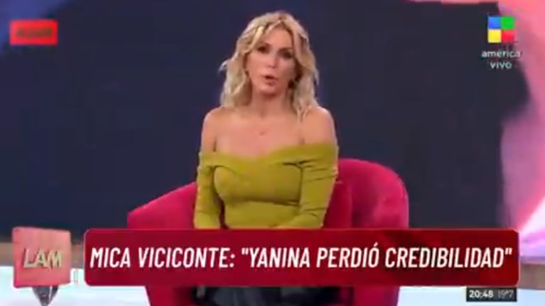 Mica Viciconte acusó a Yanina Latorre de mentirosa y la panelista la destrozó: su letal descargo