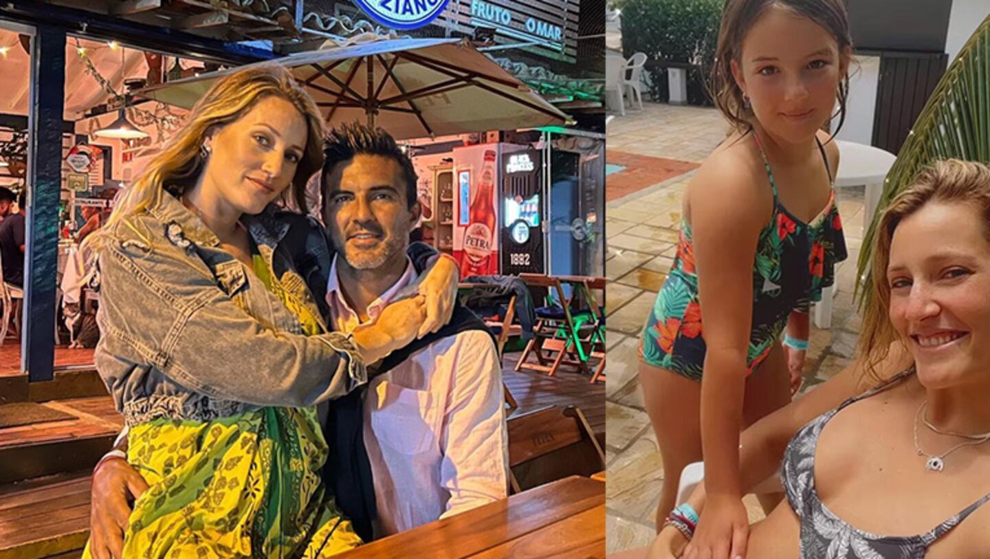 Mica Viciconte compartió una dulce foto con la hija menor de Fabián Cubero y Nicole Neumann tocándole la pancita de embarazada.