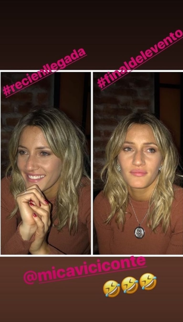 Mica Viciconte "escrachó" a Fabián Cubero en las redes mostrando qué hace mientras duerme: "La venganza"