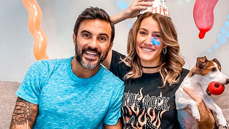 Mica Viciconte explicó cómo lleva la cuarentena con Fabián Cubero: Somos como dos niños inmaduros viviendo en un departamento