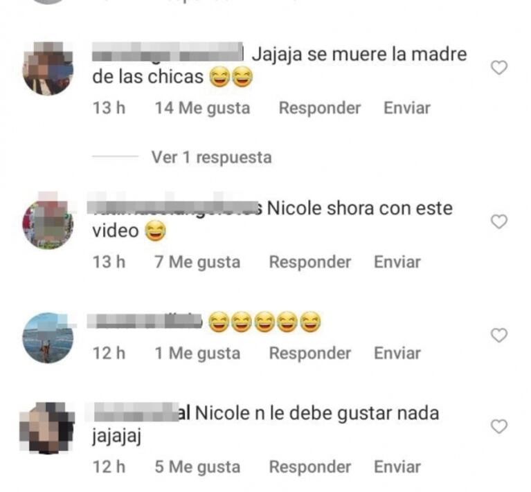 Mica Viciconte, Fabián Cubero y sus hijas hicieron un insólito challenge que generó picantes comentarios: "A Nicole no le debe gustar"