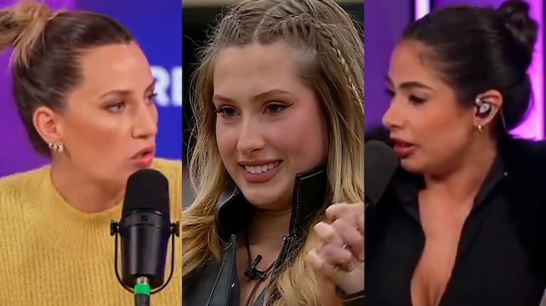Mica Viciconte le paró el carro a Daniela Celis en el stream de Gran Hermano  (captura de Telefe)