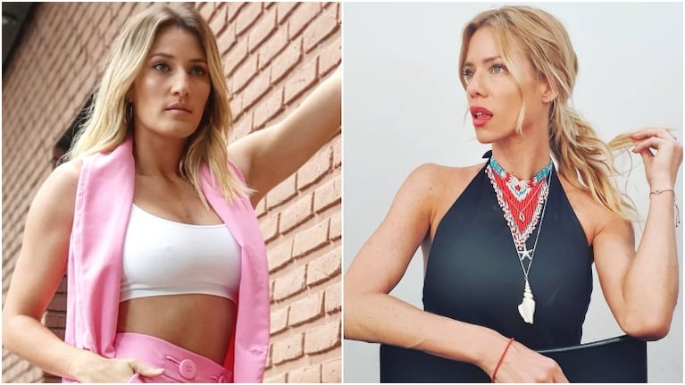 Mica Viciconte propuso una tregua con Nicole Neumann (Fotos: Instagram)