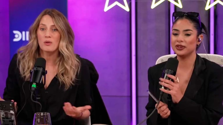 Mica Viciconte y Daniela Celis  (Foto: streaming Telefe)