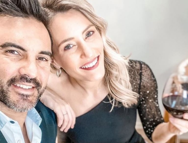 Mica Viciconte y Fabián Cubero celebraron sus tres años juntos con una cena romántica ¡de canje!: "Con mi amor"