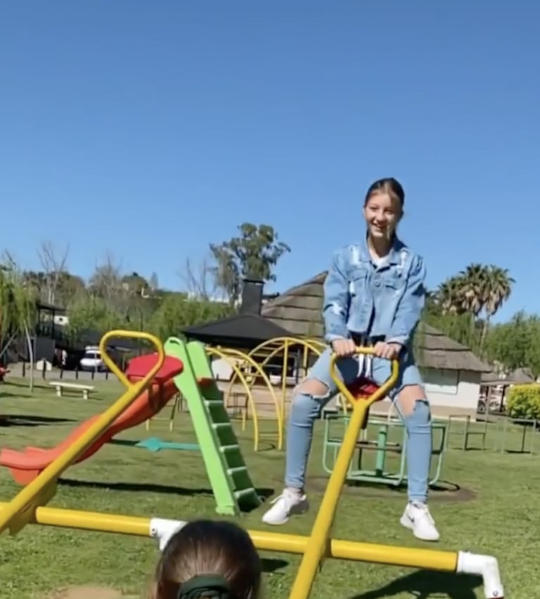 Mica Viciconte y Fabián Cubero compartieron el álbum de fotos de su escapada con las hijas de Nicole Neumann: "Un finde diferente"