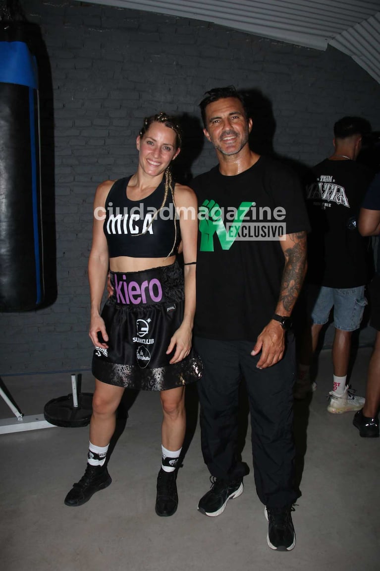 Mica Viciconte y Fabián Cubero en Párense de manos 3