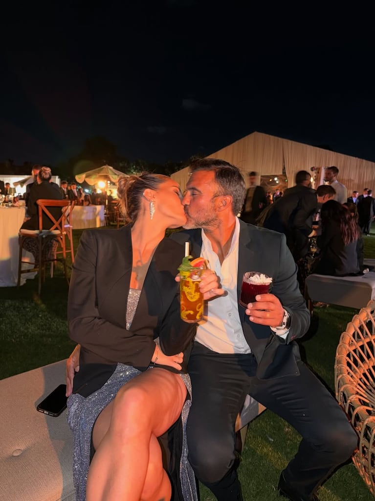 Mica Viciconte y Fabián Cubero. Foto: Instagram micaviciconte