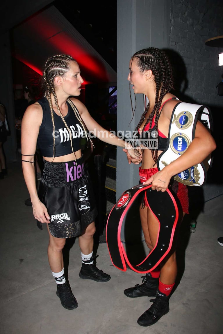 Mica Viciconte y Flor Vigna (Foto: Movilpress)