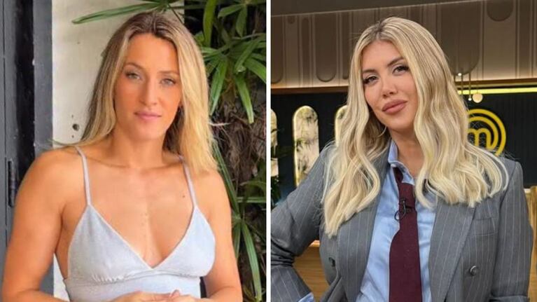Mica Viciconte y Wanda Nara. Crédito: Instagram