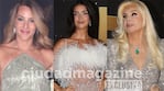 Mica Viciconte, Zaira Nara y Susana Giménez en el Martín Fierro 2025 (Fotos: Movilpress).