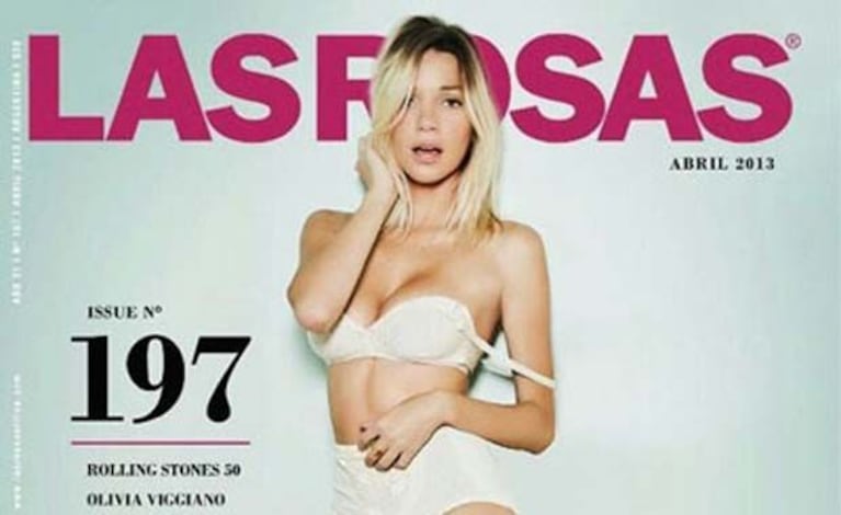 Micaela Breque en la portada de Las Rosas. (Foto: web)